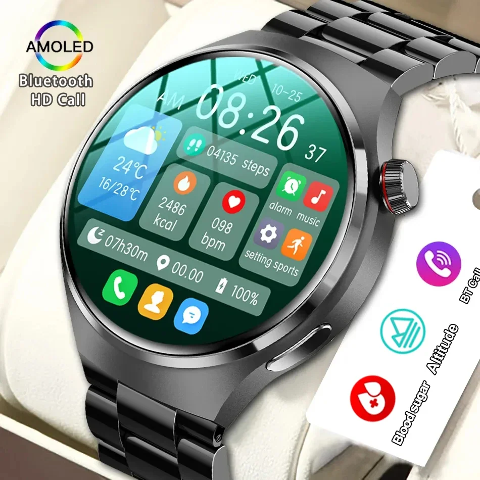 

Новинка 2023, Смарт-часы Huawei GT4 Pro AMOLED, мужские часы с индивидуальным циферблатом, ответ на вызов, спортивный фитнес-трекер, мужские водонепроницаемые Смарт-часы
