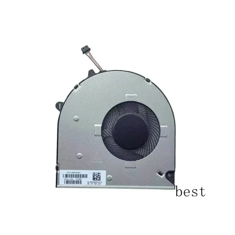 Новый вентилятор охлаждения процессора для ноутбука HP 15-DU DW 15s-du0002TX CPN DC28000N6F0 DFS5K