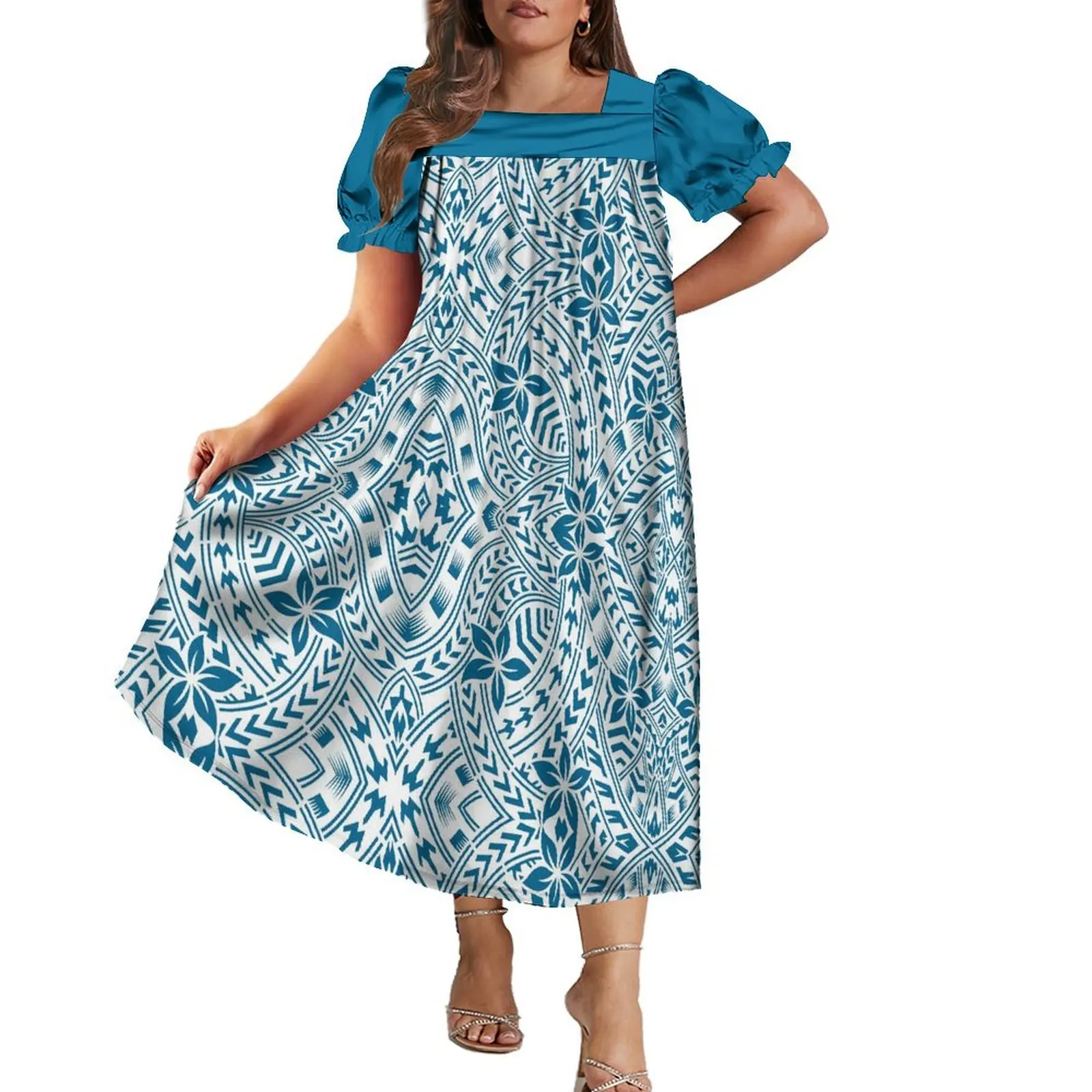 Вечернее платье для коктейльной вечеринки на заказ Микронезии полинезийское