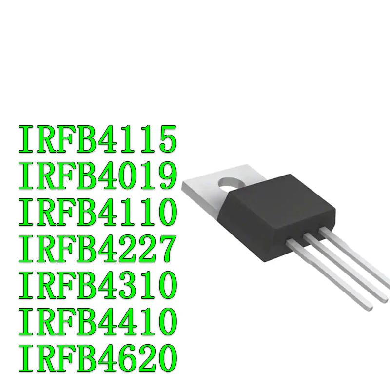10 шт. IRFB4115PBF TO220 IRFB4115 TO-220 IRFB4019 IRFB4110 IRFB4227 IRFB4310 IRFB4410 IRFB4620 IRFB4019PBF IRFB4110PBF IRFB4410Z 10 шт. IRFB4115PBF TO220 IRFB4115 TO-220 IRFB4019 IRFB4110 IRFB4227 IRFB4310 IRFB4410 IRFB4620 IRFB4019PBF IRFB4110PBF IRFB4410Z