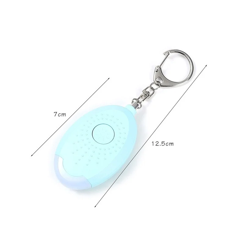 Self Defense Alarm 130dB Girl Women Security Protect Alert Personal Safety Scream Loud Keychain Alarm Emergency Charging Alarms images - 6