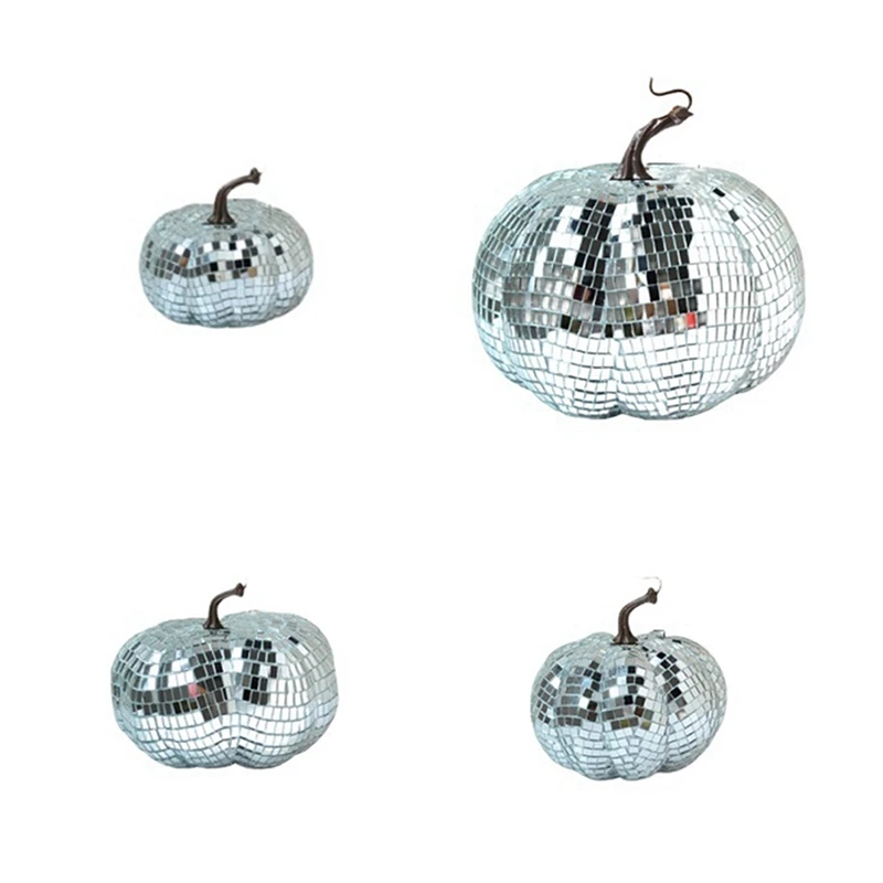 Диско-зеркальный шар для бара и свадьбы украшения тыква диско-шар домашние