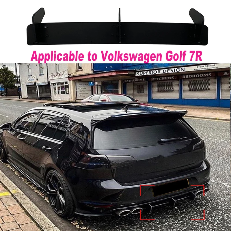 Подходит для Volkswagen Golf 7R High Хвостовая губа Заднее лезвие Спойлер Модификация