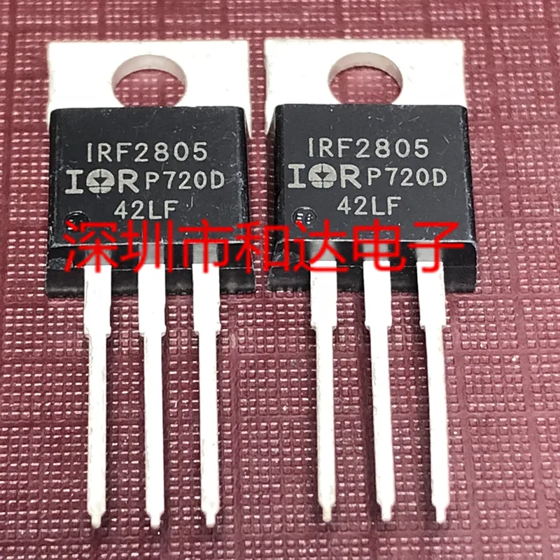 

5PCS-10PCS IRF2805 MOS TO-220 55V 75A NEW AND ORIGINAL ON STOCK