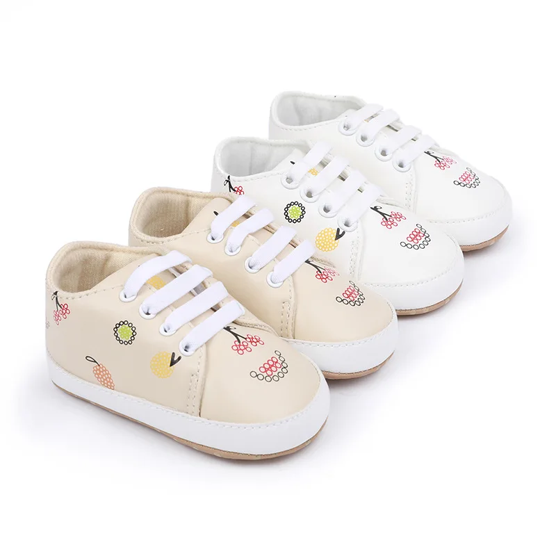 

Newborn Baby Shoes Boy Girl Classical Sport Soft Sole PU Leather Multi-Color First Walker Crib Moccasins Casual Sneakers Shoes