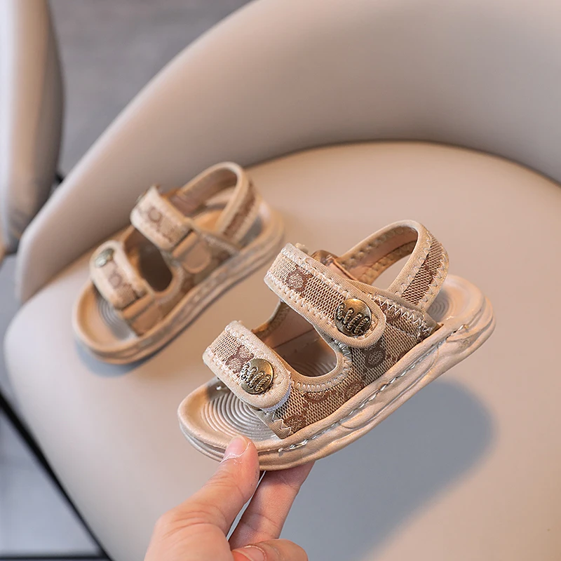 Новое поступление 2024 сандалии для мальчиков и девочек детская обувь удобная