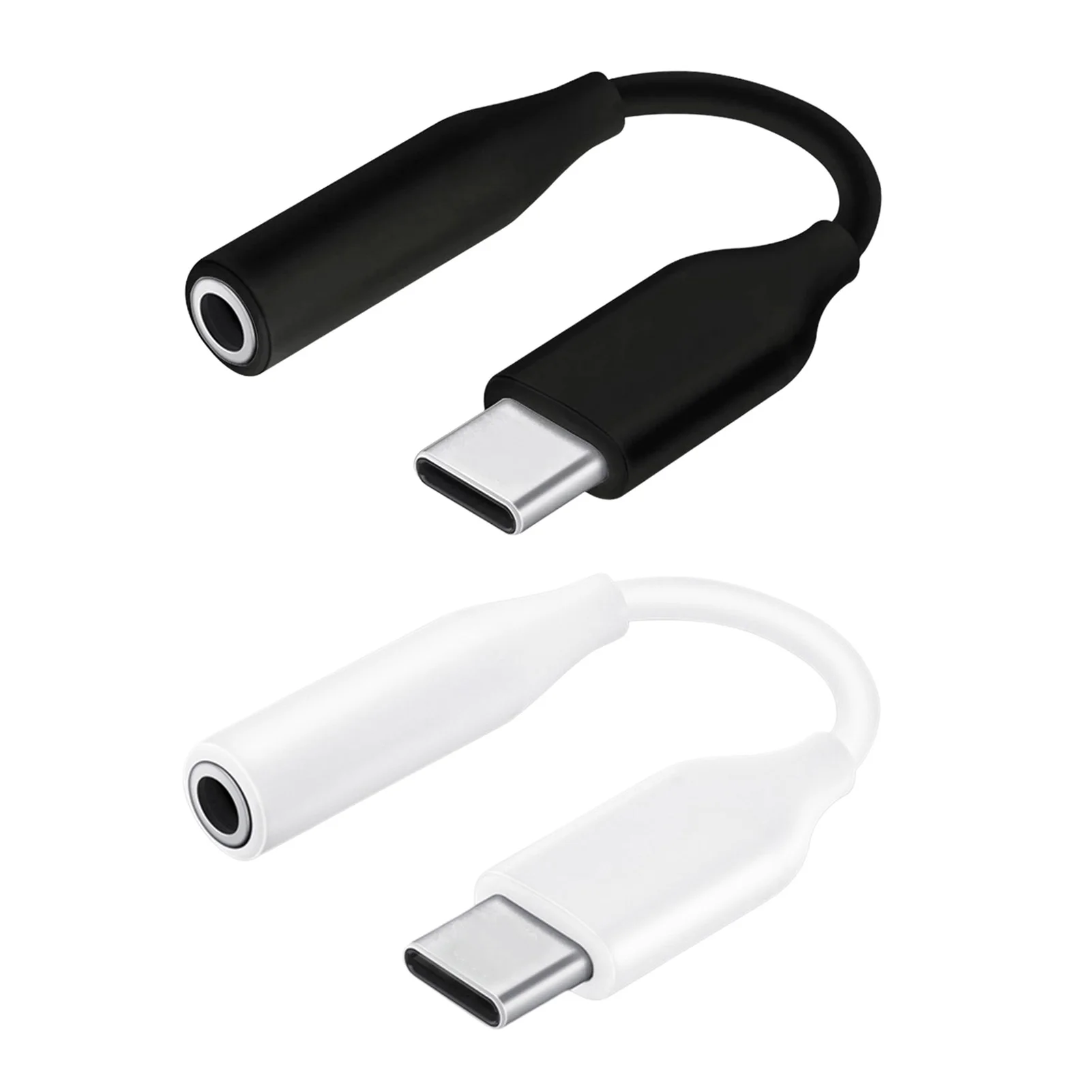 Adaptador de auriculares para Pixel 4, 3, 2, USB tipo C a hembra de 3,5 MM, Cable auxiliar, divisor de Audio