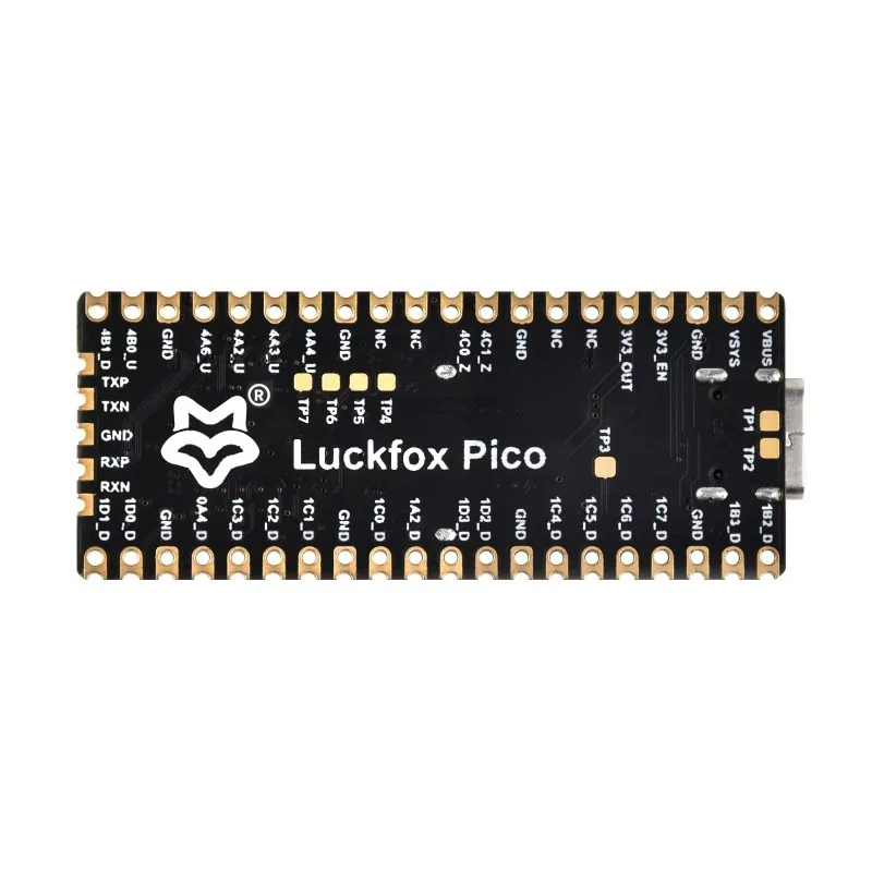 LuckFox Pico Plus RV1103 Linux Micro Dev Board интегрирует ARM Cortex-A7/RISC-V MCU/NPU/ISP опция контактного