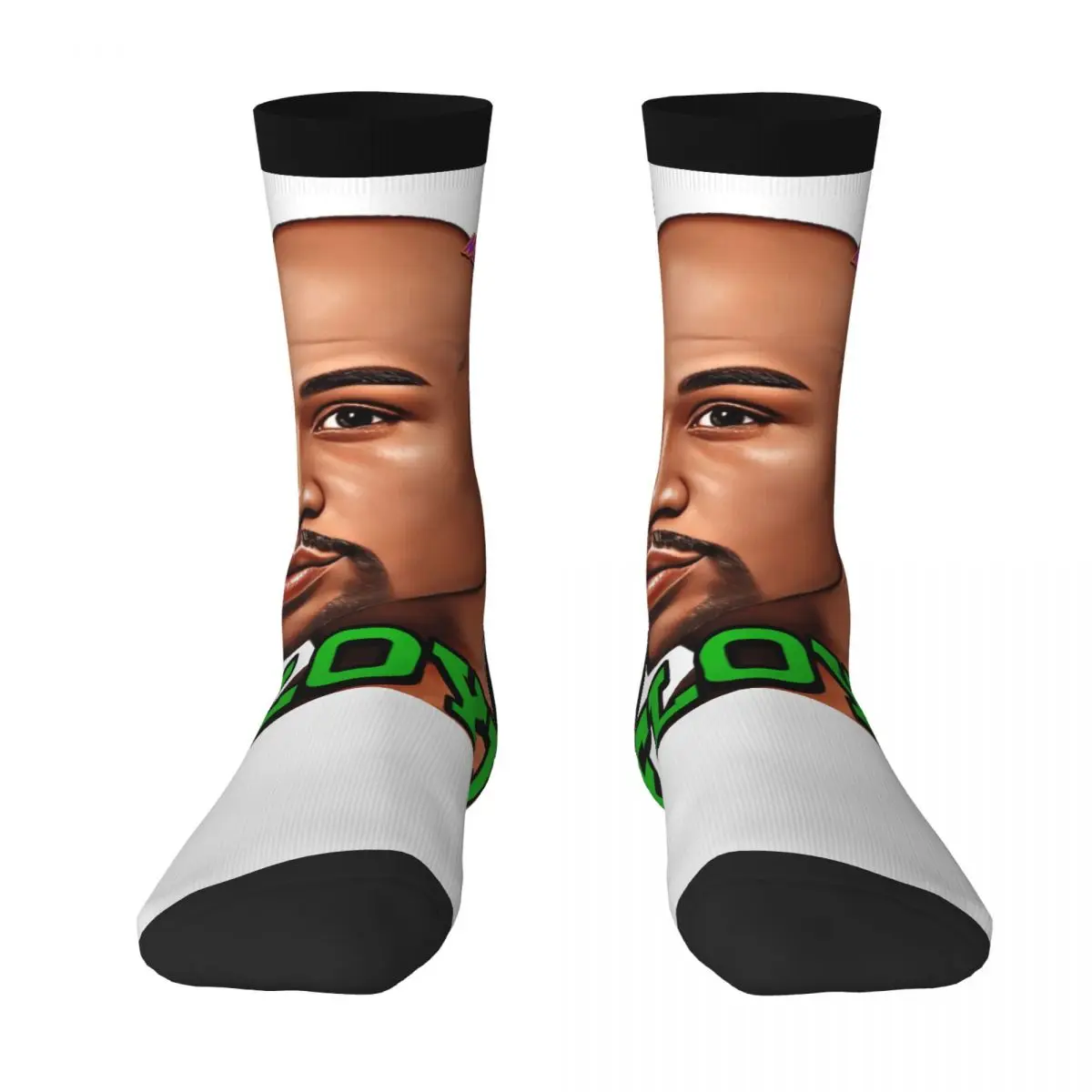 

USA US Floyds And Mayweathers Color contrast socks Knapsack Elastic Socks Humor Graphic Graphic Vintage Pugilism Stocking
