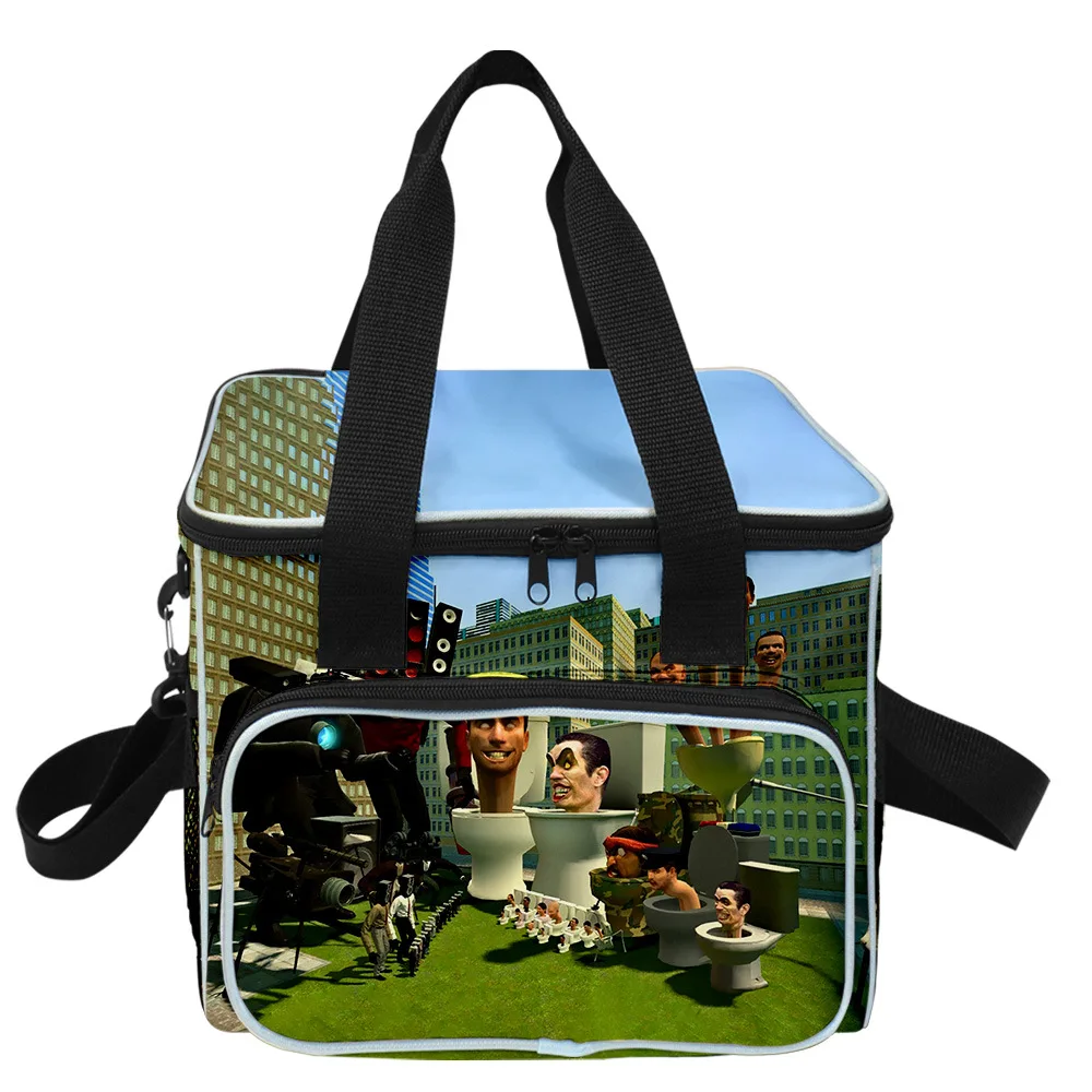 Популярная трендовая Новинка в стиле хип-хоп skibidi унитаз с 3D принтом большая