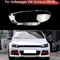 auto light case headlamp caps for volkswagen vw scirocco 20092016 car headlight lens cover lampshade lampcover lamp glass shell
