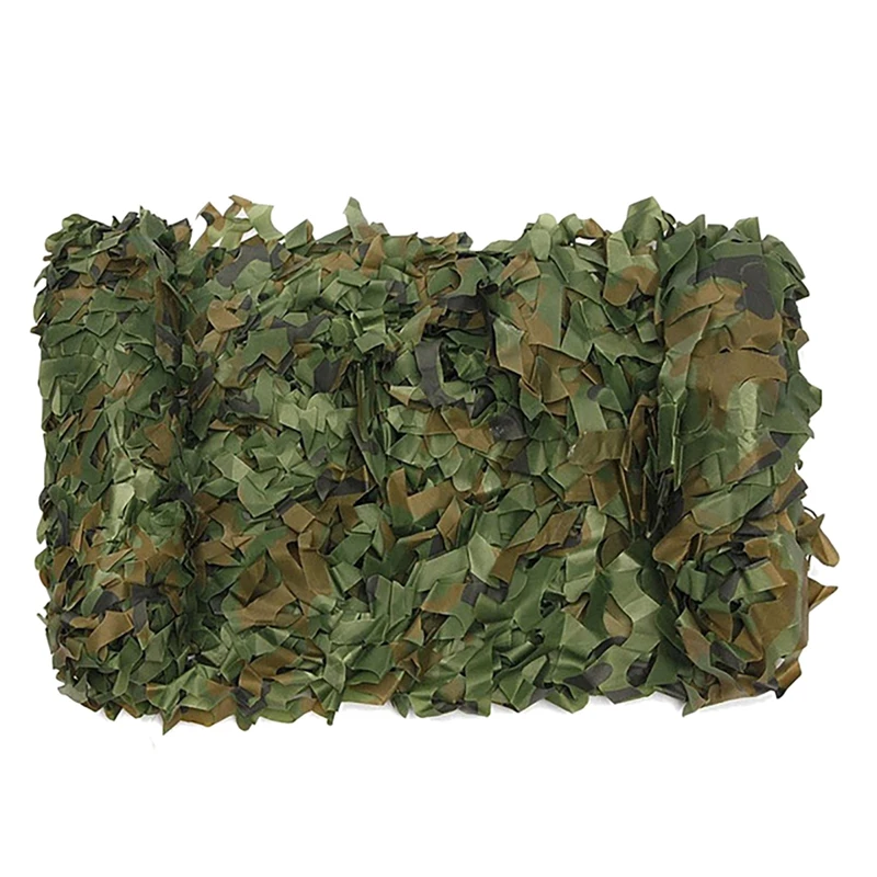 

Outdoor Camouflage Nets 1.5X5M Woodland Training Camo Netting Roll Mesh Cover for Hunting Decoration Sun Shade Camping