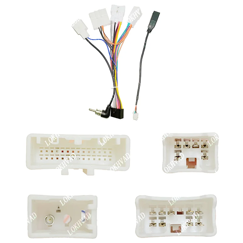 Фото Для Toyota Previa Estima ACR30 Tarago 2002-2008: Комплект для установки Android-магнитолы в приборную панель (рамка-адаптер) №4