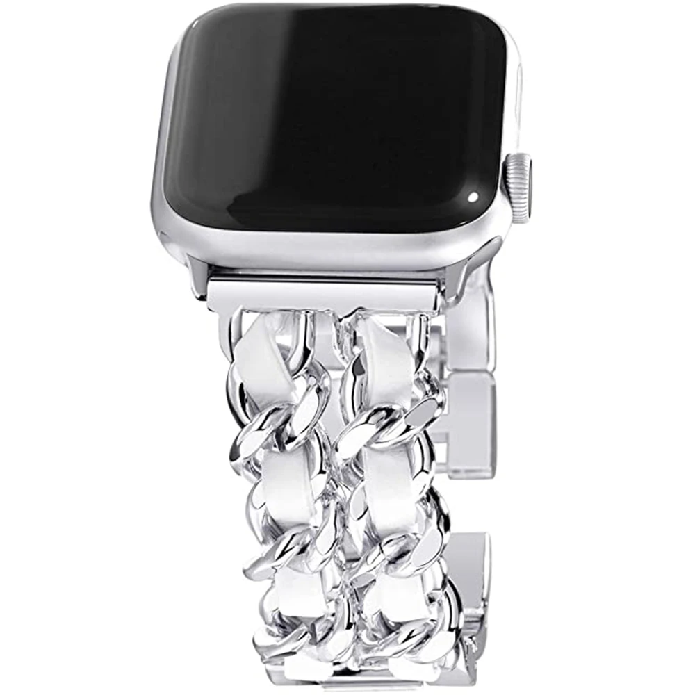 Compatible With Apple Watch Ultra Strap 45mm 44mm 42mm Series8 SE 7 6 5 4 3, IWatch Women's Jewelry Bracelet