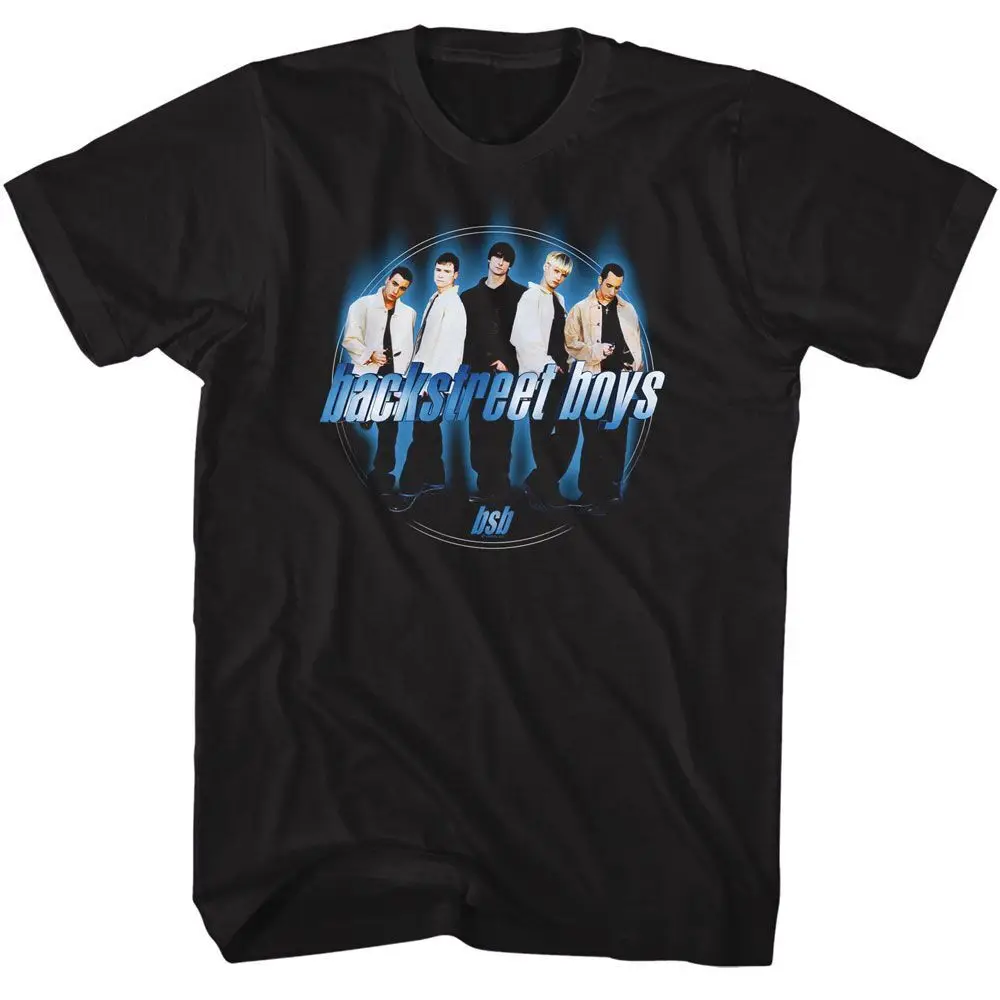 Футболка для мальчиков Backstreet с музыкой синего круга