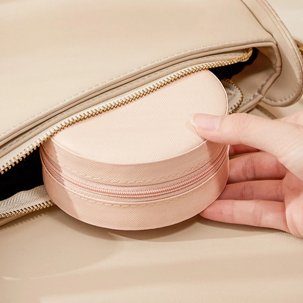 Шкатулка для хранения ювелирных изделий женщин дорожный Органайзер из