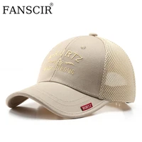 2022 summer baseball caps for men cotton embroidery adjustable snapback caps trucker women mesh hat gorras hombre men sun hats