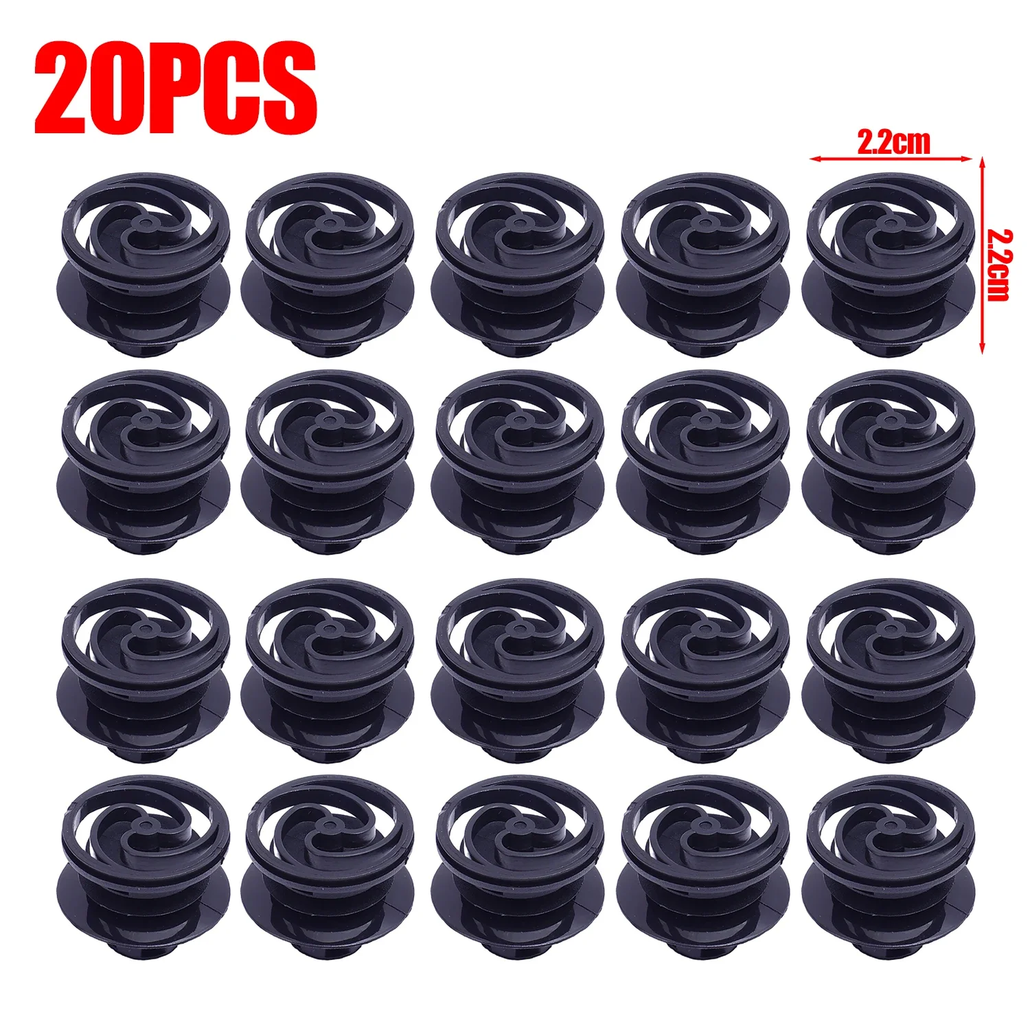 

Для VW Volkswagen Golf Jetta MK4 Passat B5 20 шт. автомобильная дверная панель, зажимы для отделки карт, внутренние автозастежки, фиксаторы 3B0868243