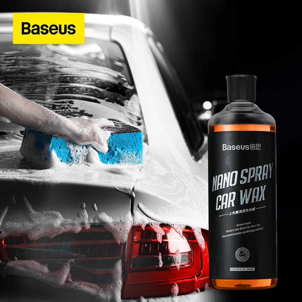 Baseus-revestimiento cerámico para reparación de pintura de coche, capa Nano hidrofóbica, protección de detalles, recubrimiento rápido, cera líquida, 500ml