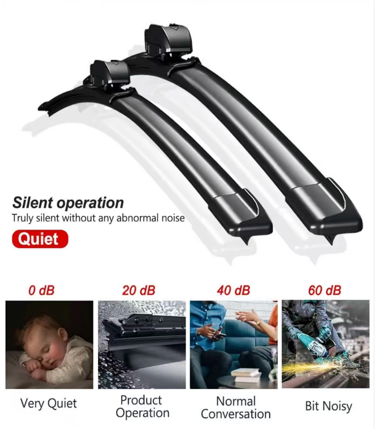 Фото Для Hyundai Getz 2002-2011 2003 2004 2005 автомобильный дворник U-типа из мягкой резины без костей, тихий прочный автомобильный дворник 22 