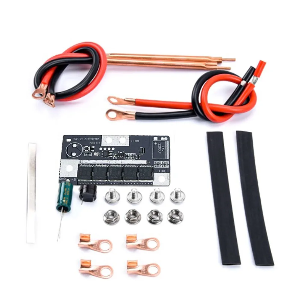 

Spot Welder PCB Circuit Board Portable 12V Spot Welder DIY Spot Welding Equipment For Welding 26650/32650 Lithium Batteries