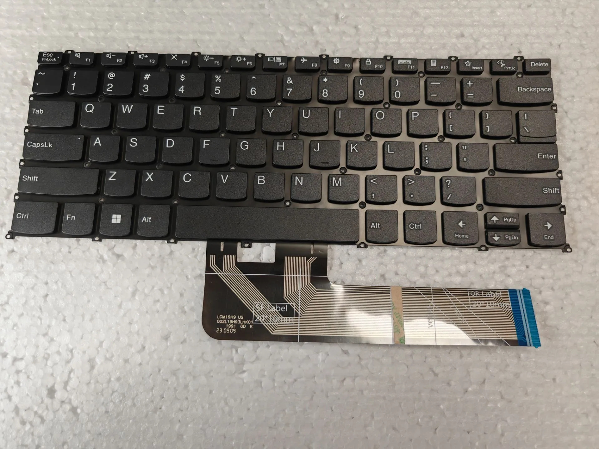 Черная клавиатура US для LENOVO IdeaPad 5 Pro-14ACN6 Pro-14ITL6 Pro-5-14ALC05 с подсветкой (клавиша