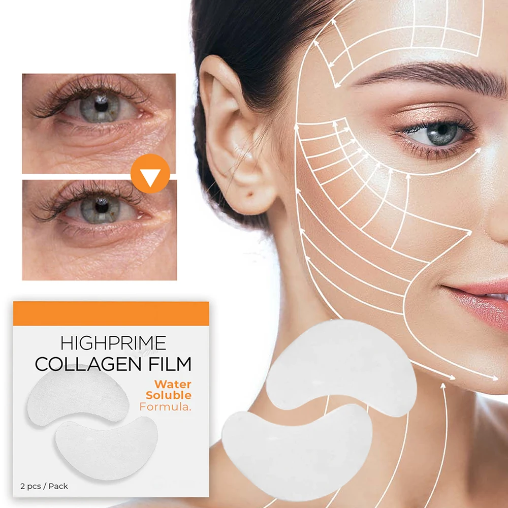 

Collagen Water Soluble Mask Lifting Firming Skin Anti-aging Patches Fade Fine Lines Eye Bags Dark Circles Moisturizing