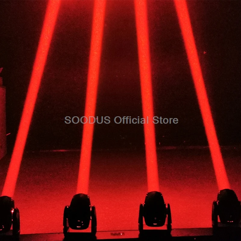 4 шт. 10 Вт светодиодный луч освещение с подвижной головкой бар DJ-светильники