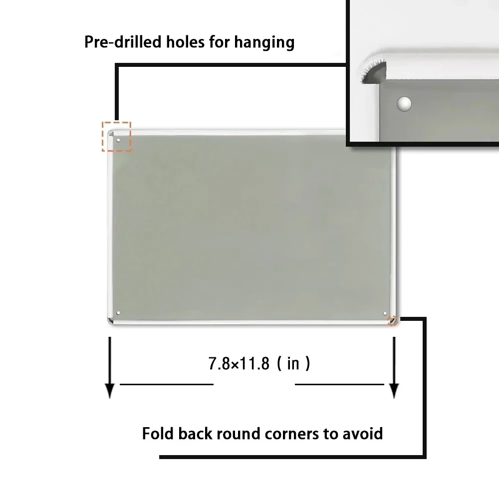 Винтажная металлическая вывеска в виде животного единорога эстетика Дементор