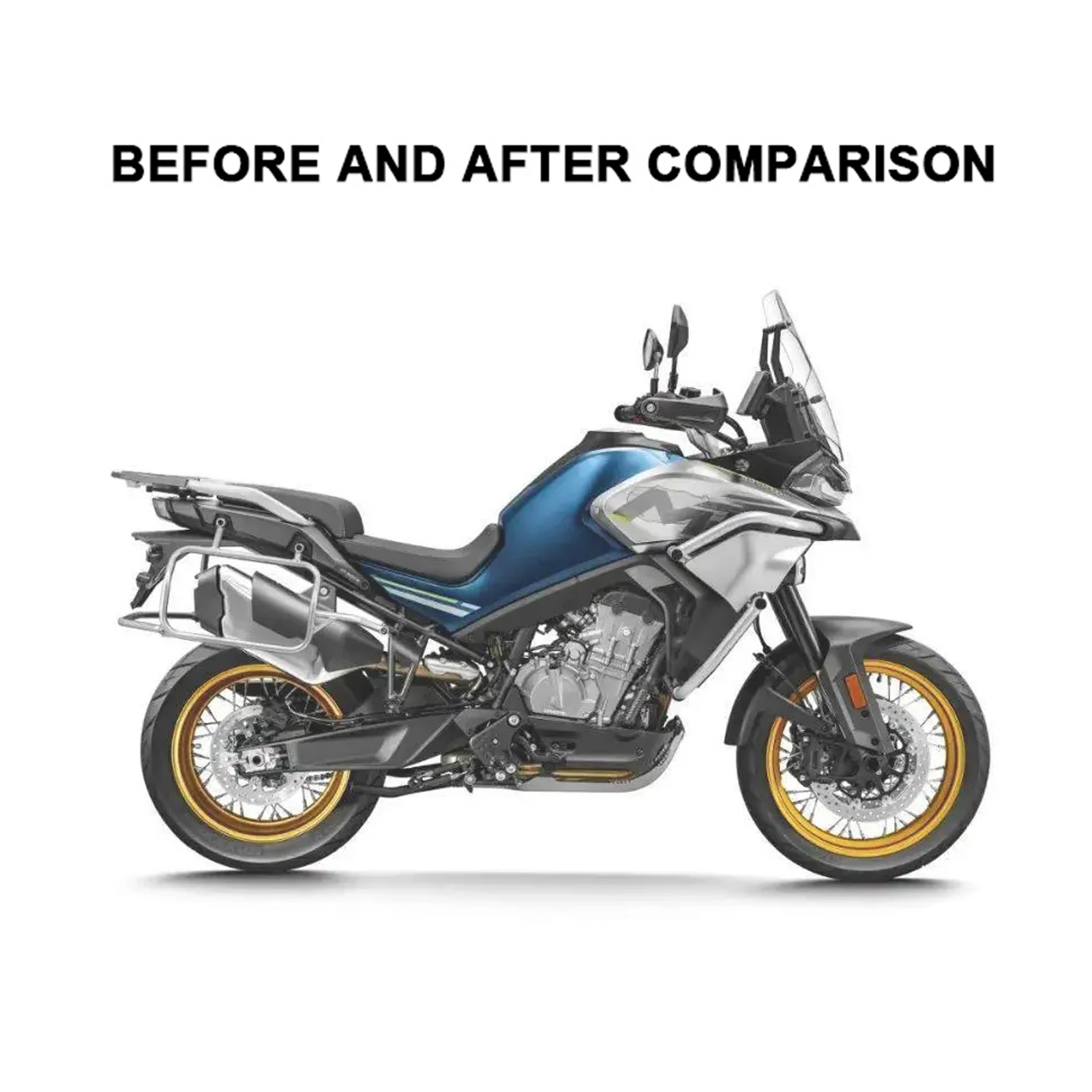 Общий мотоцикл диаметром 22/25 мм бампер с защитой от падения декоративный блок