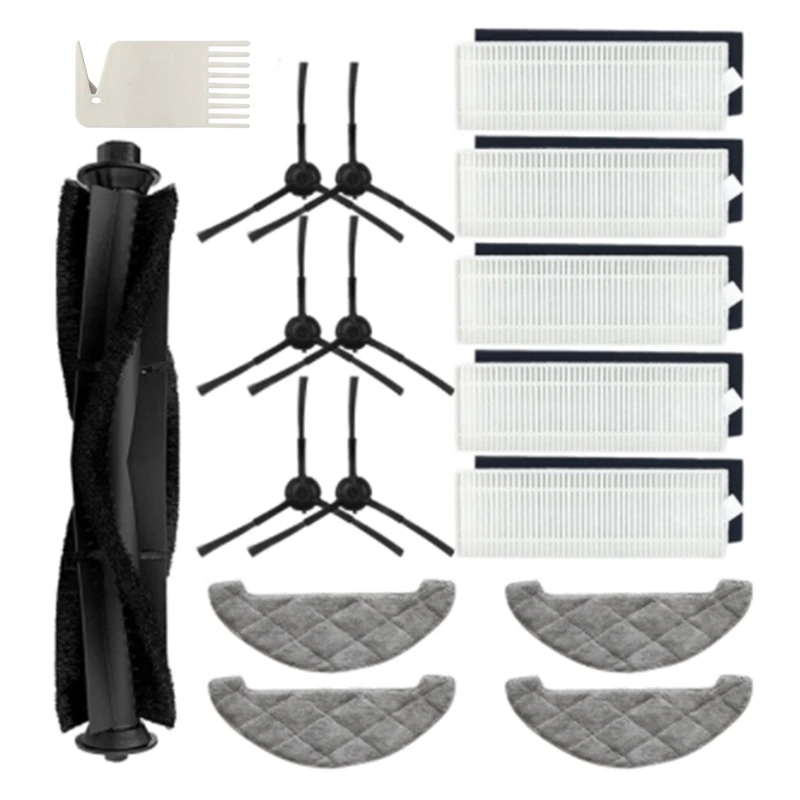 

Запчасти для робота-пылесоса Viomi S9, основная и боковая щетки, HEPA фильтр, швабры