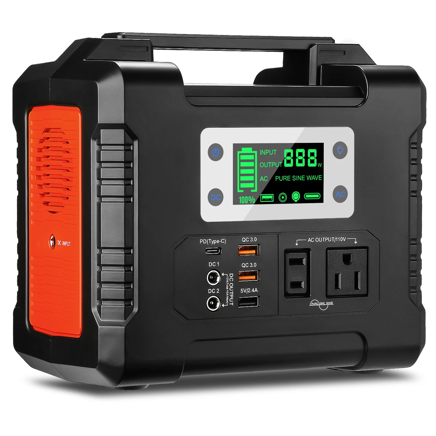 Генератор с постоянным магнитом, Внешнее зарядное устройство, портативная электростанция для ноутбука, экстренная мощность