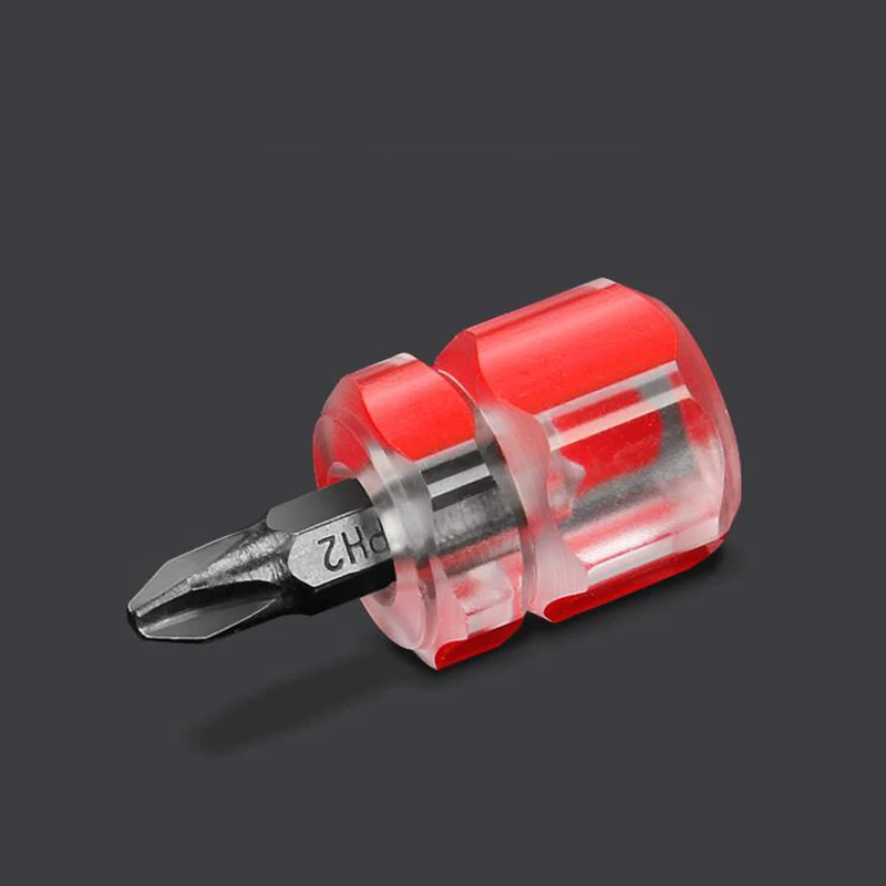 

Screwdriver Kit Set Mini Small Portable Radish Head Screw Driver Transparent Handle Repair Hand Tools Precision Car Repair