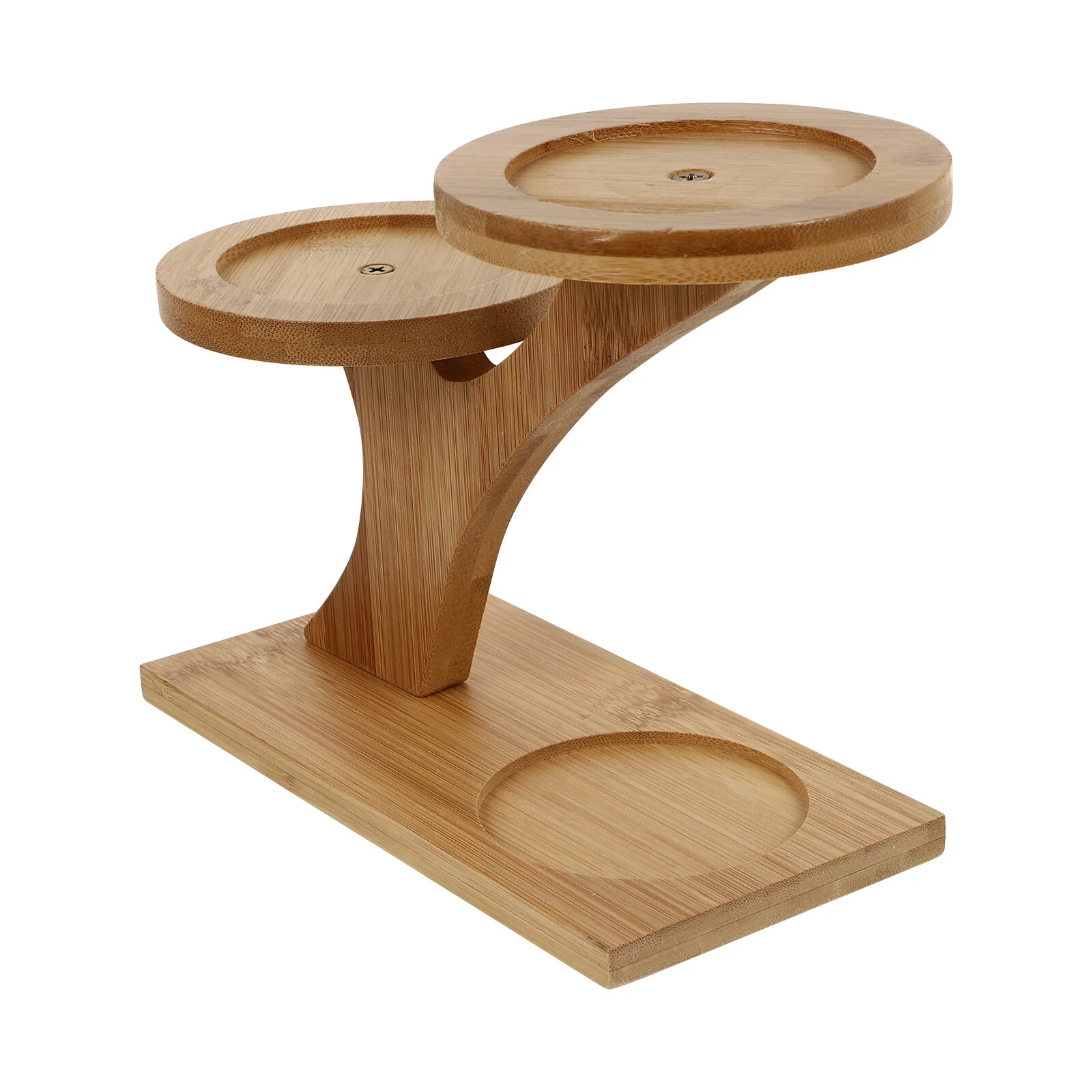 

Tray Storage Stand Wooden Flower Pot Holder Decorative Potted Rack Flowerpot