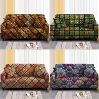 boho pattern mandala print sofa cover antifouling elastic seat covers home decor sofa covers for living room couch covers