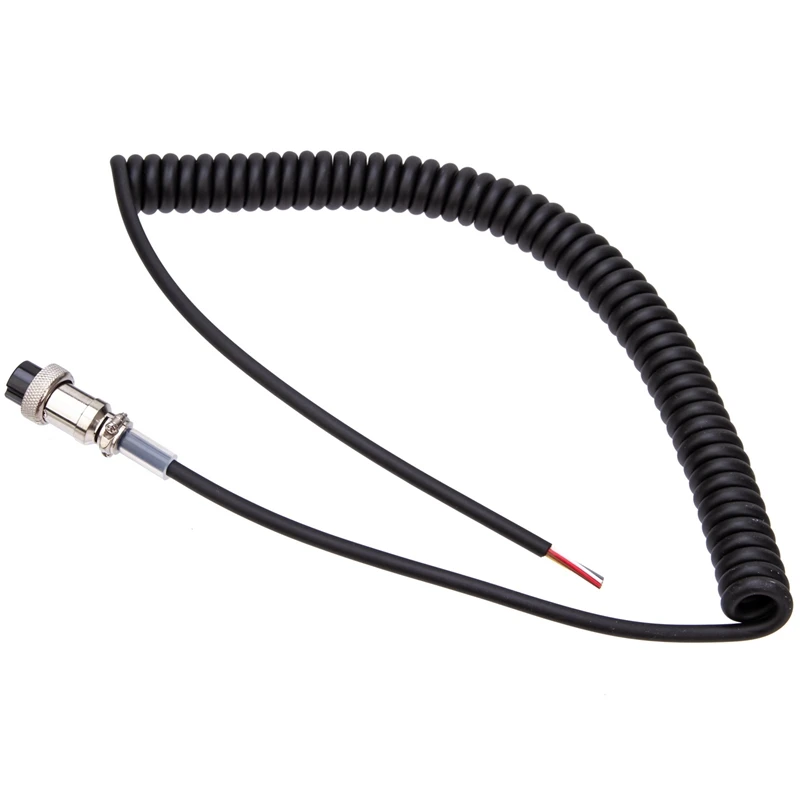 

Handheld Ridao Speaker Microphone PU Cable For Alinco Radio EMS-57 EMS-53 Walkie Talkie
