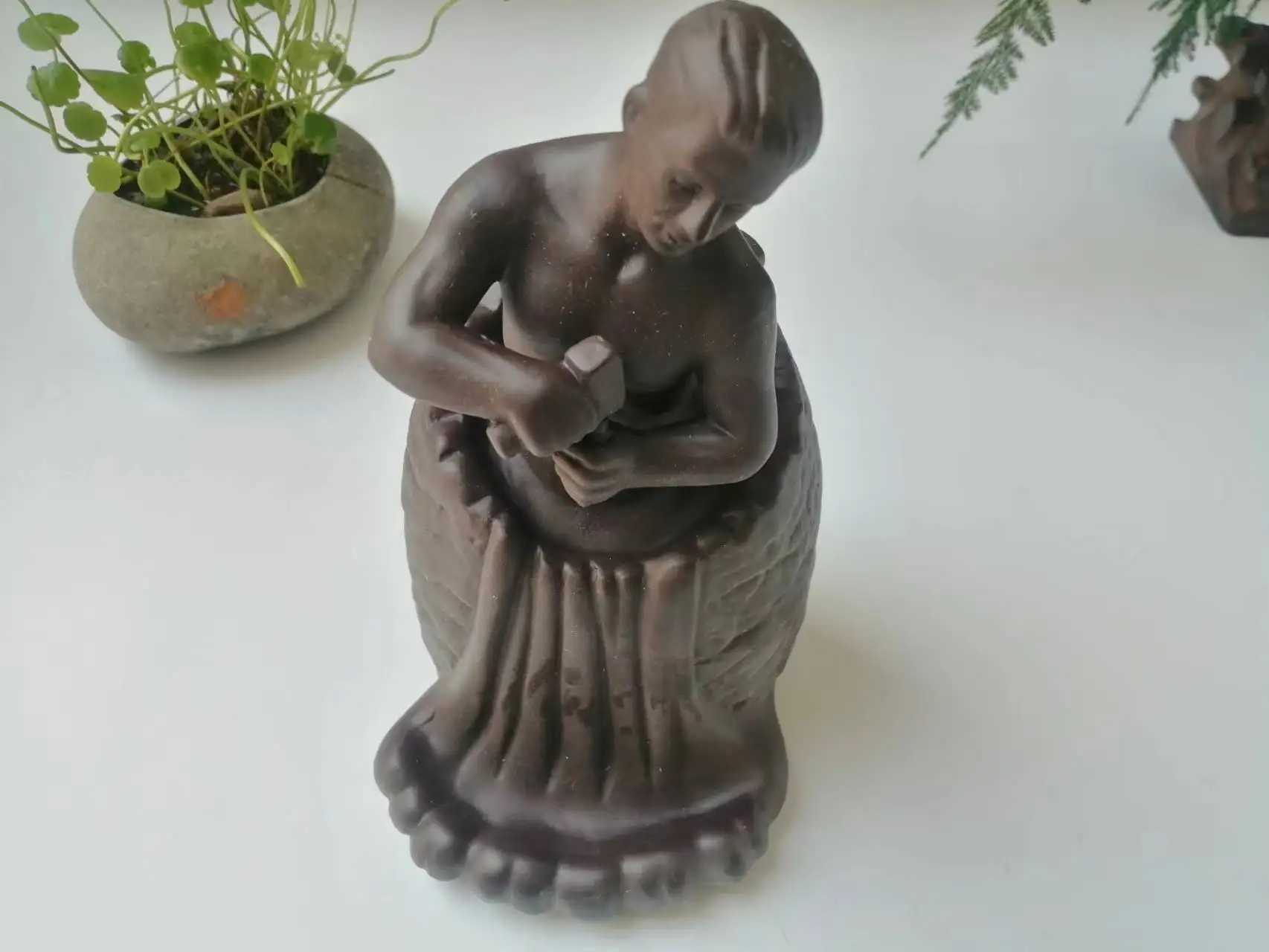 

Zisha man saves himself backflow incense burner, office home decoration