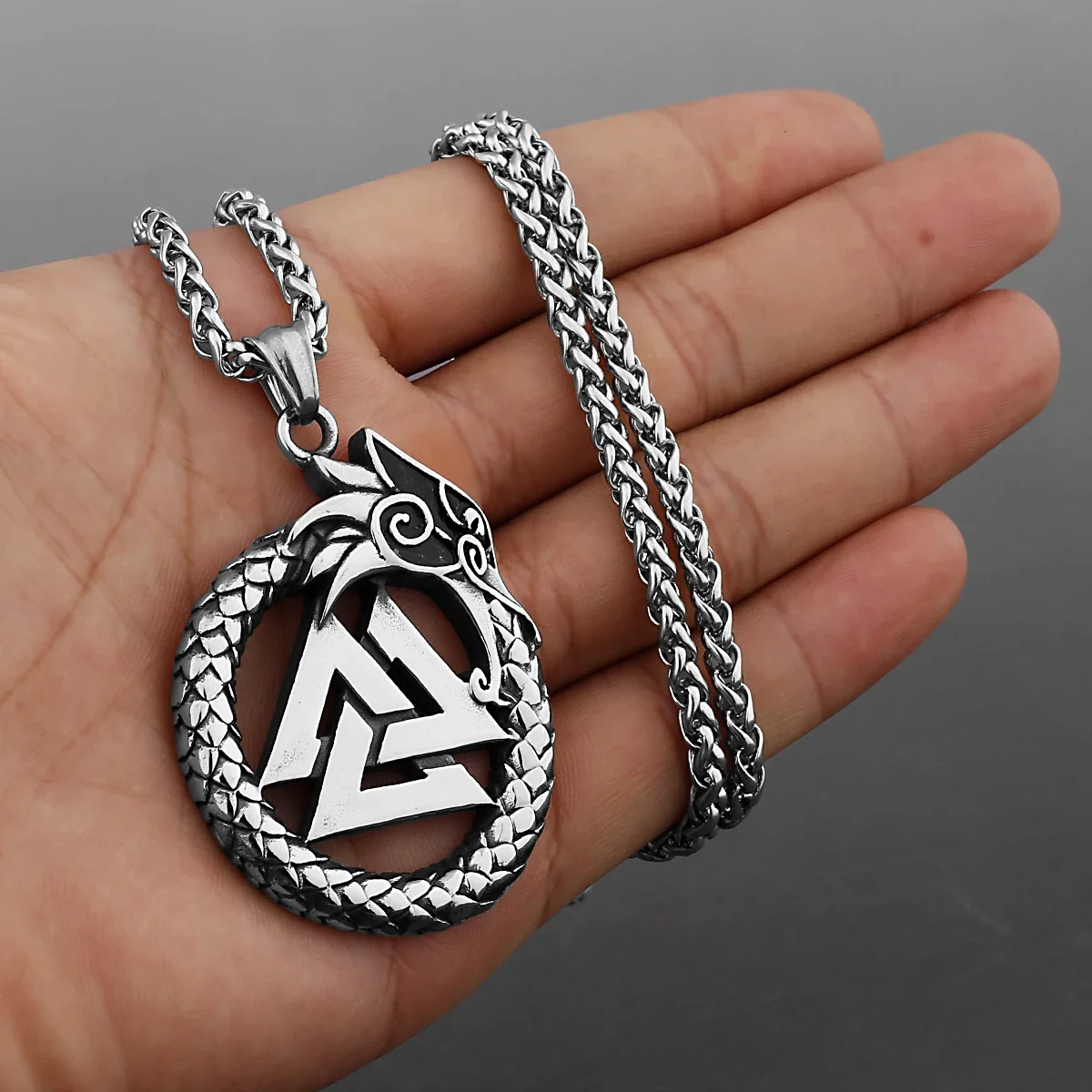 Руна викингов амулет из нержавеющей стали