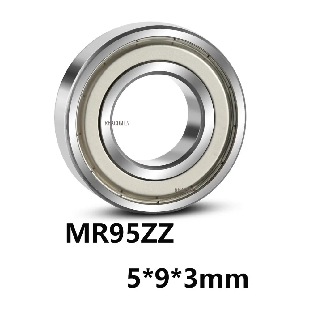 5 шт./лот MR95ZZ подшипник 5*9*3 мм Миниатюрные шарикоподшипники с глубоким желобом