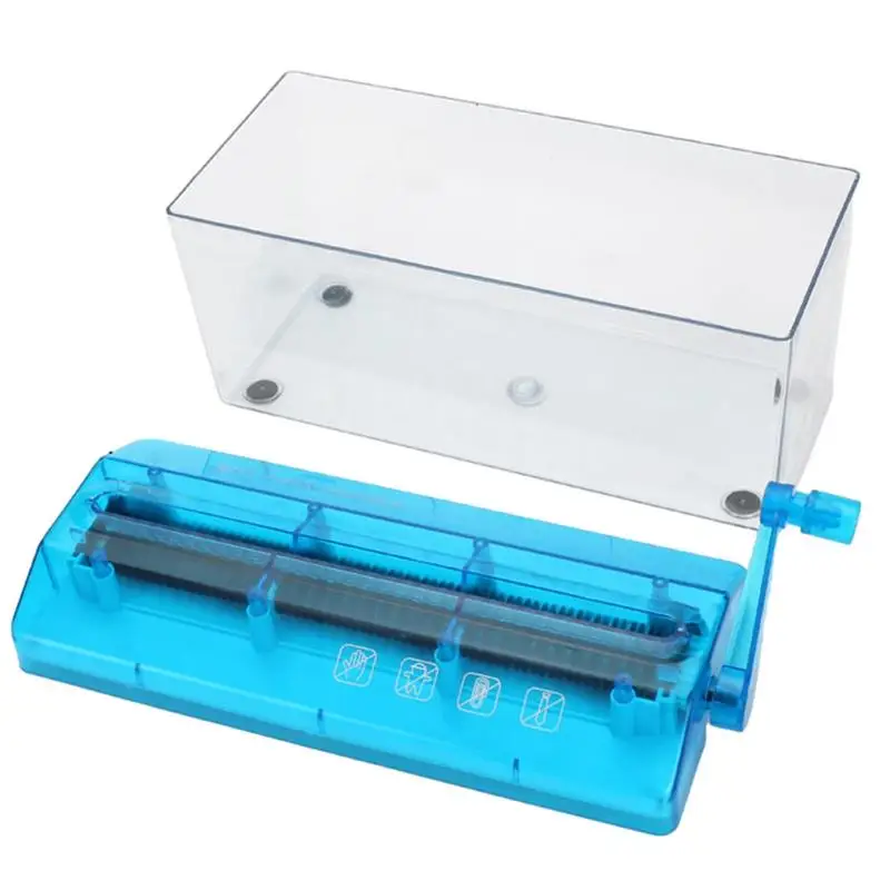 

Portable Mini Paper Shredder Manual Shredder Documents Paper Hand Cutting Tool For Home Office Desktop Stationery Supplies