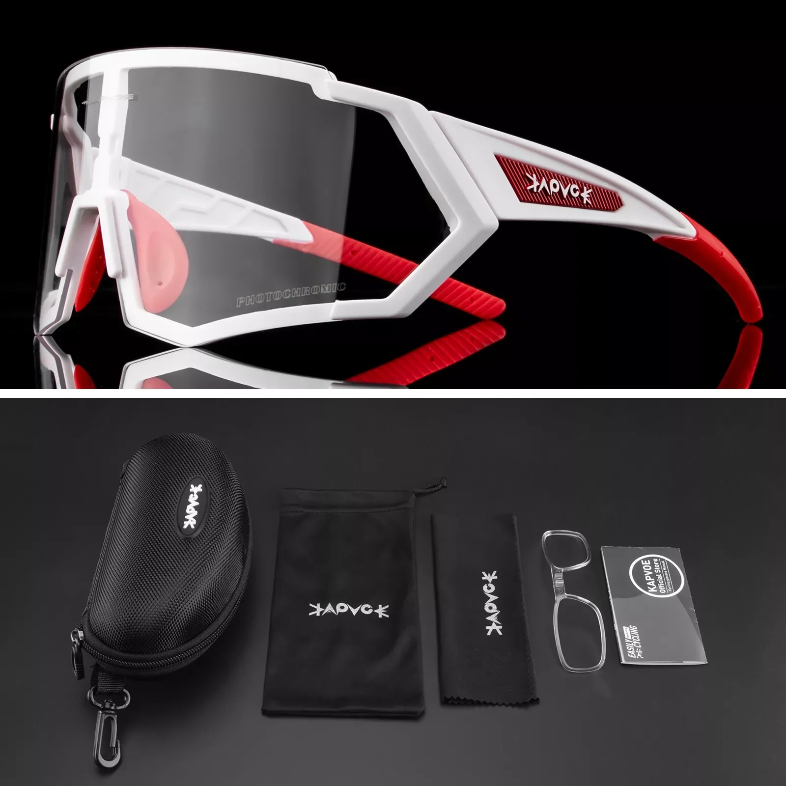 

New Style Photochormic Outdoor Sports Hiking Climbing Bicycle Cycling Sun Glasses Bike Sunglasses TR90 Eyewear Goggles
