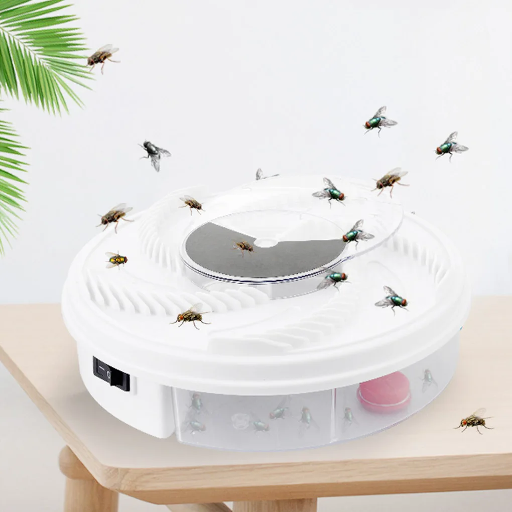 

USB Electric Fly Catcher Automatic Catcher Pest Device Insect Pest Reject Control Catcher Fly Trap Mosquito Flying Fly Killer