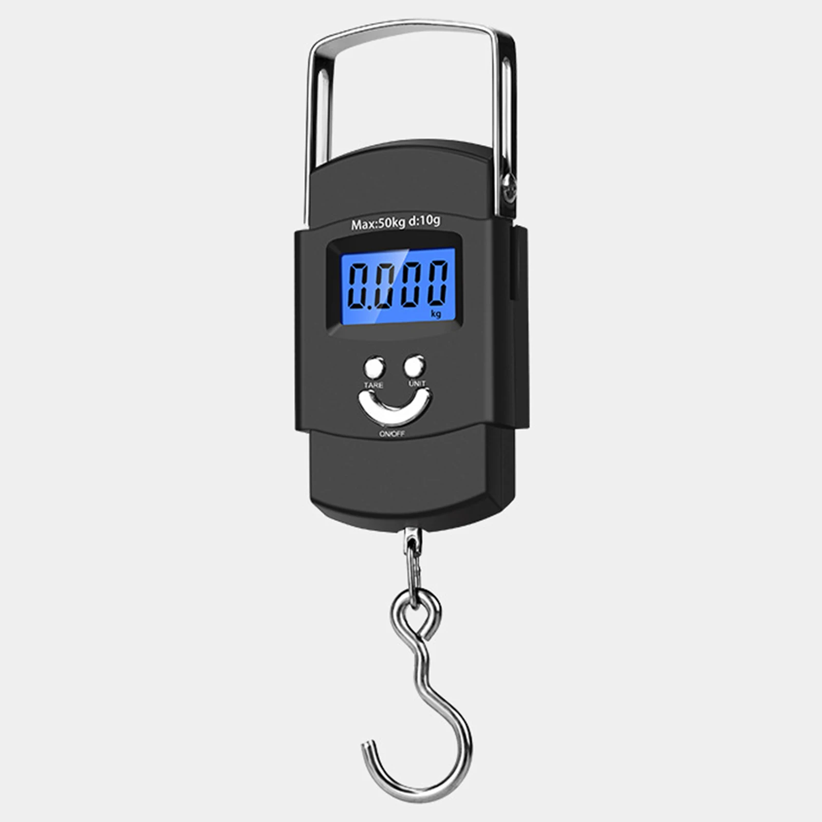 

FOCARP Digital Hanging Fishing Scale with Backlit LCD Display Screen Mini Portable Electronic Scale 110lb/50kg Weight Capacity