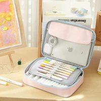 large capacity pencil case school pencilcase for ipad girls stationery box big multifunction storage pen bag office pouch holder