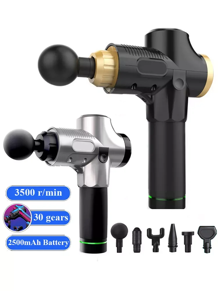 

NEW Professional Muscle Massage Gun Deep Tissue Body Relaxation Pain Relief Exercise Shaping Super Quiet Vibration Massager