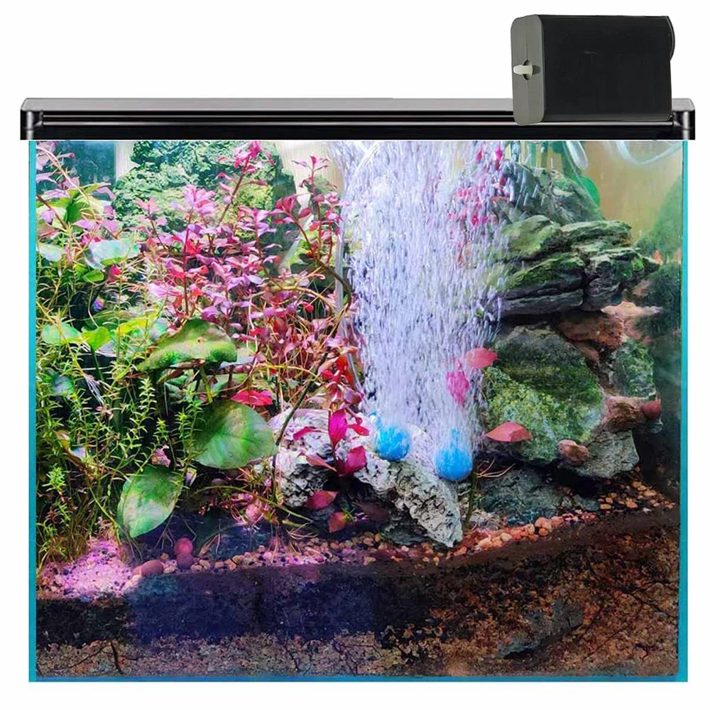 Кислородный насос с солнечной панелью 5 Вт генератор кислорода набор для