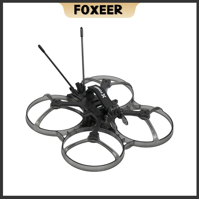 Foxeer Foxwhoop 35 142 мм 3 5 дюйма T700 Небьющаяся рамка Cinewhoop из углеродного волокна для FPV Mini