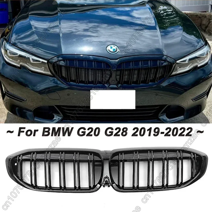 Передний бампер решетка для почек гоночные решетки BMW 3 серии G20 G21 G28 318i 320i M340i 2019-2022