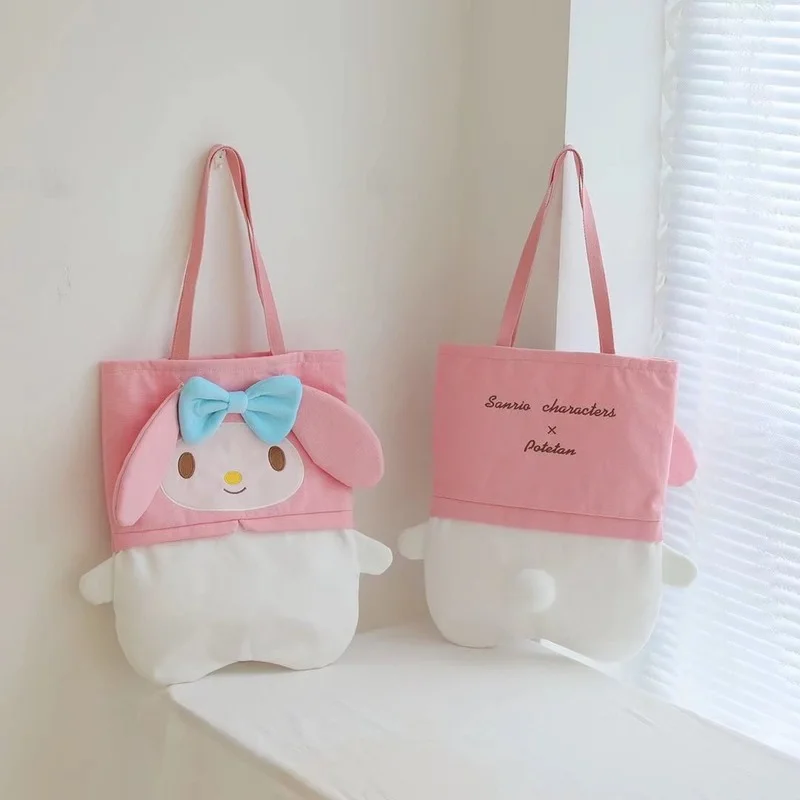 Кукла аниме Sanrioed My Melody Cinnamoroll Kuromi милая мультяшная Большая вместительная