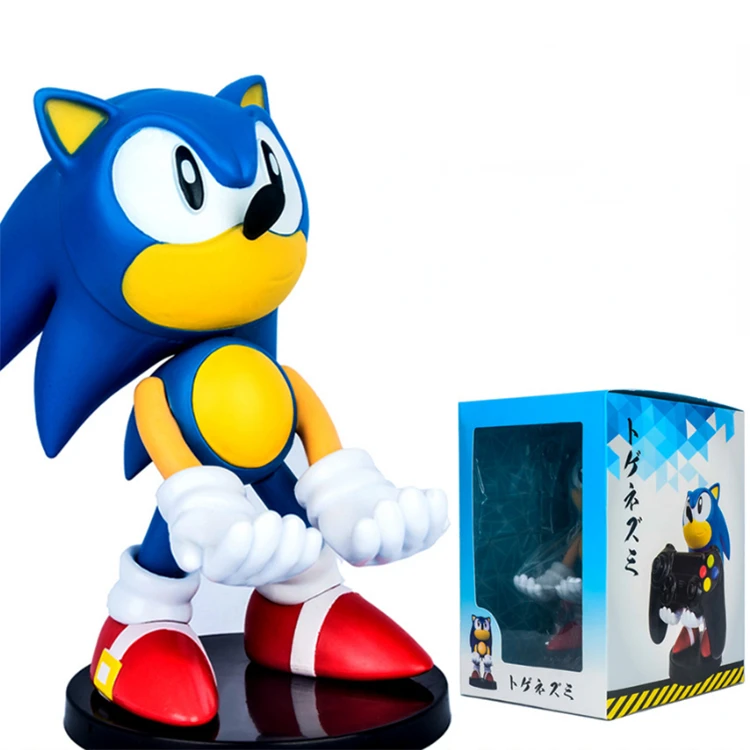 

Sonic Anime Figure Finished Figure Phone Holder for IPhone X XS Max Mobile Mount Hands Free Color Box Packaging